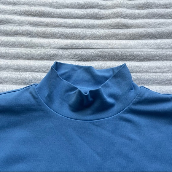 Babaton Contour Blue Mock Neck Top - Picture 8 of 12